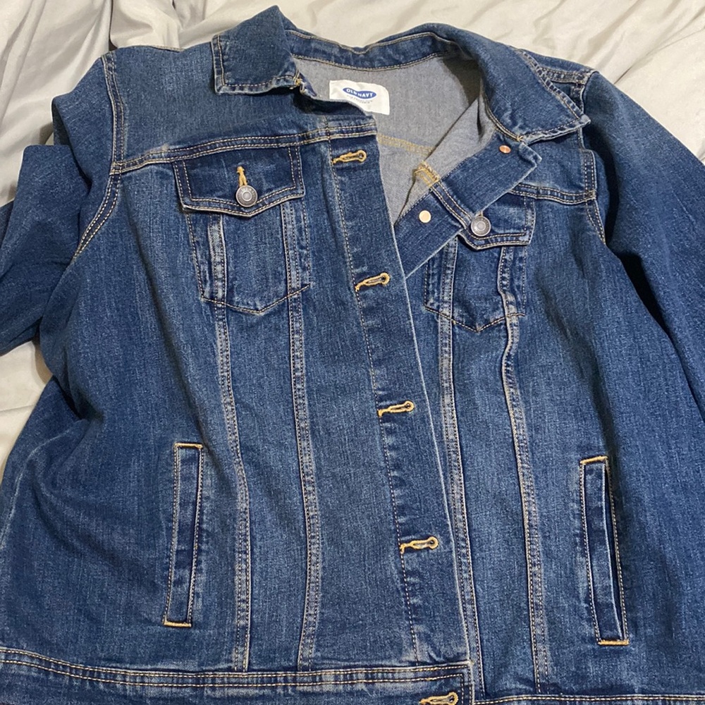 Old navy xxl jean jacket dark denim